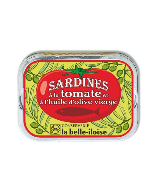 Sardinen in Olivenöl mit Tomaten - La Belle-Iloise - edélices.de