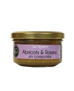 Aprikosen-TraubenKompott - Vergers de Gascogne