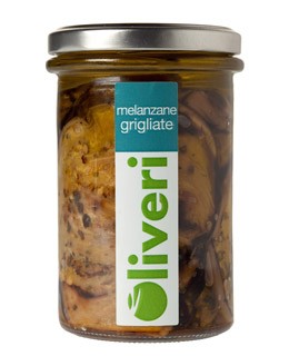 gegrillte Auberginen - Oliveri