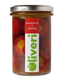 Thunfisch mit milder Peperoni - Oliveri