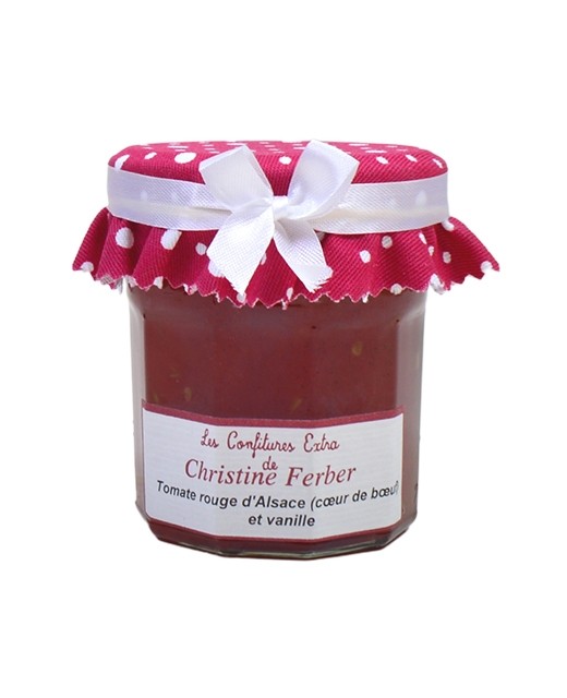 Rote Tomatenmarmelade aus dem Elsass und Vanille aus Madagaskar - Christine Ferber