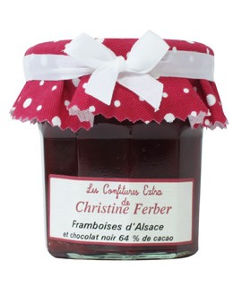 Himbeermarmelade mit dunkler Schokolade - Christine Ferber