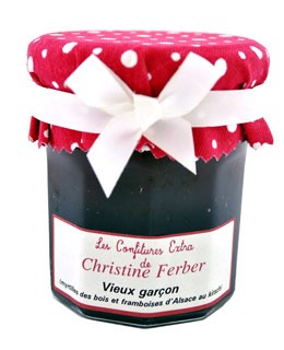 Marmelade "Vieux Garçon"  mit Blaubeeren und Himbeeren in Kirschwasser - Christine Ferber