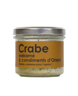 Krabbe, Wakame und Gewürze aus dem Osten - L'Atelier du Cuisinier