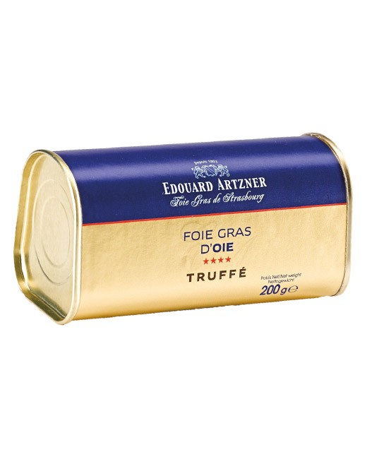 Foie gras d'oie mit Trüffel 200g/ Gänseleberpastee mit Trüffel 200g - Edouard Artzner