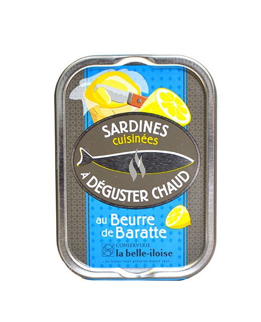 In Butterschmalz gekochte Sardinen - La Belle-Iloise