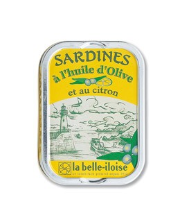 Sardinen mit Olivenöl und Zitrone - La Belle-Iloise