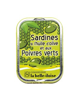 Sardinen mit Olivenöl und grünem Pfeffer - La Belle-Iloise