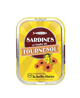 Sardinen in Sonnenblumenöl - La Belle-Iloise