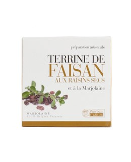 Fasanenterrine mit Trauben und Majoran - Provence Tradition