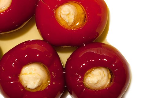 Ziegenkäse mit milder Peperoni - Oliveri
