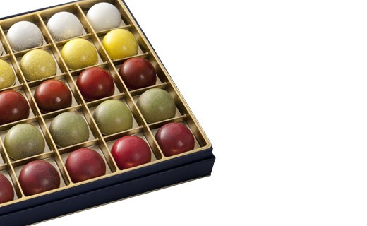 Schachtel mit Schokoladen mit Whisky Verkostung - Castelanne