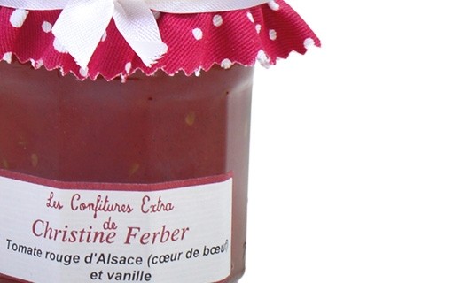 Rote Tomatenmarmelade aus dem Elsass und Vanille aus Madagaskar - Christine Ferber