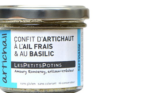 Artischockenconfit mit frischem Knobaluch und Basilikum - Les Petits Potins