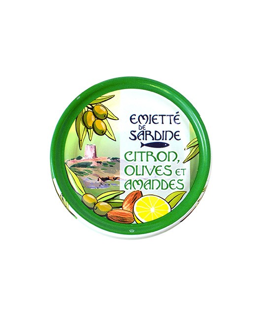 Zerbröckelte Sardinen mit Zitrone, Oliven und Mandeln - La Belle-Iloise