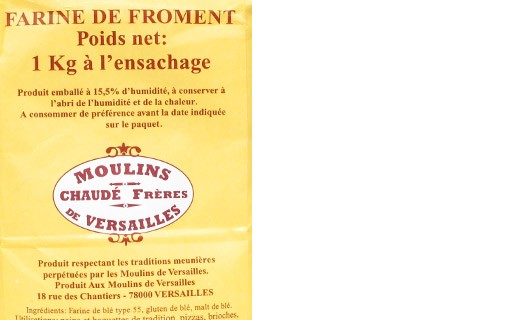 Super tradionielles Mehl - type 55 - Moulins de Versailles