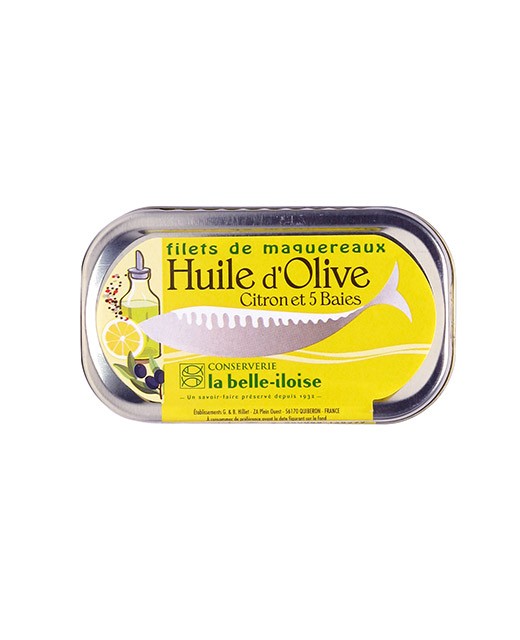 Makrelenfilets mit Olivenöl, Zitrone und 5 Beeren - La Belle-Iloise