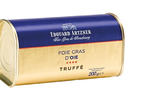 Foie gras d'oie mit Trüffel 200g/ Gänseleberpastee mit Trüffel 200g - Edouard Artzner