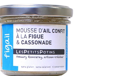 Mousse d'ail confit à la figue et à la cassonade - Figail - Les Petits Potins