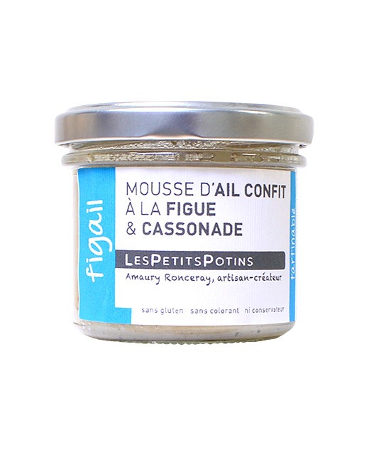 Figail - Mousse d'ail confit à la figue et à la cassonade - Les Petits Potins