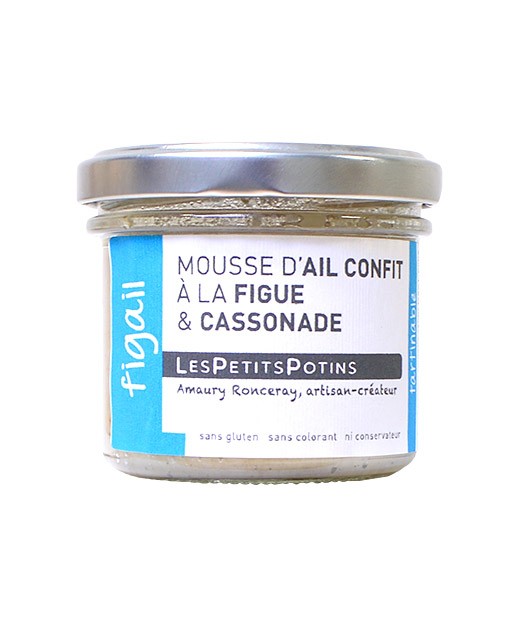 Mousse d'ail confit à la figue et à la cassonade - Figail - Les Petits Potins