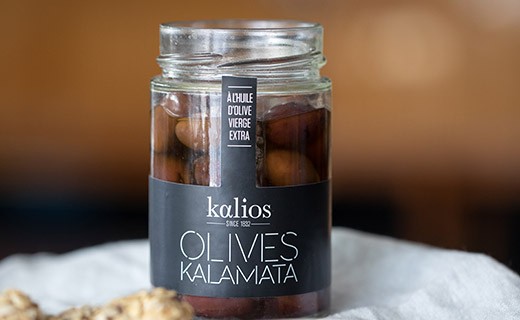 Kalamata Oliven in Olivenöl eingelegt - Kalios