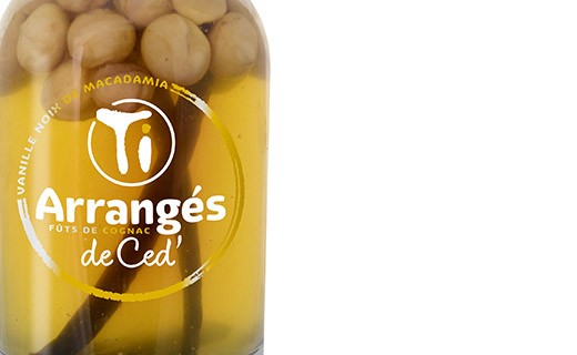 Flavoured Rum  Vanille und Macadamianuss - Les Rhums de Ced'