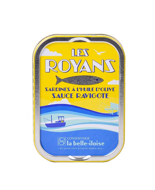 Sardines à la Royan Ravigotte (mit eingelegtem Gemüse)